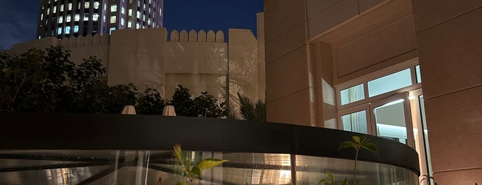 Library lounge @ Four Seasons Hotel Doha is one of Doha.