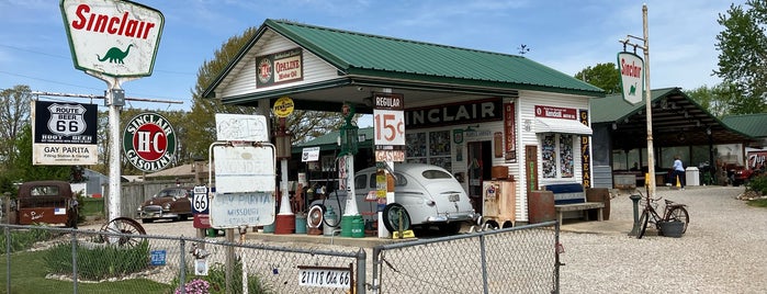 Gay Parita Filling Station & Garage is one of Route 66.