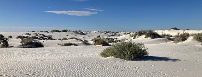 White Sands National Park is one of me casa.