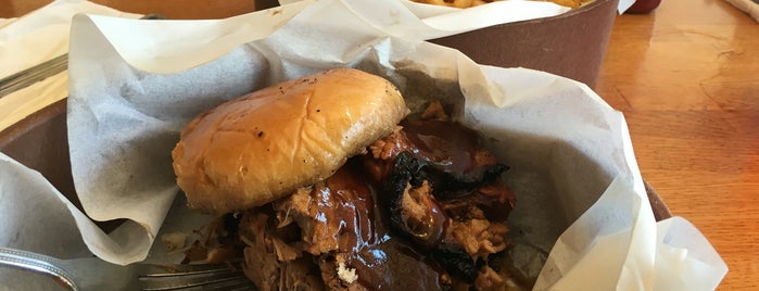 Tony Morrow's REAL PIT BBQ is one of Favorites!.