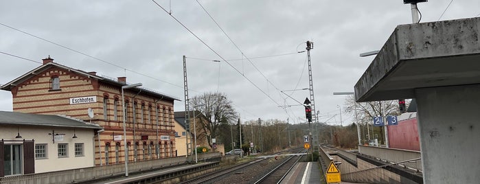 Bahnhof Eschhofen is one of Bin ich oft..