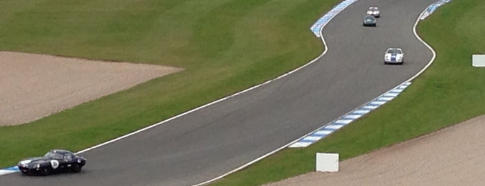 Donington Park is one of sites visited.
