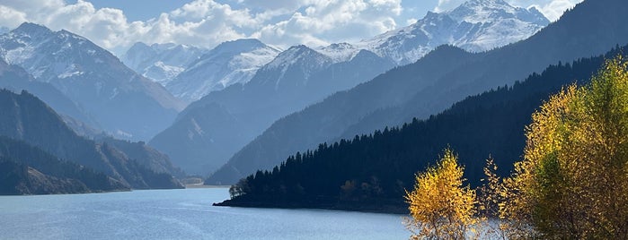 Heaven Lake is one of Silk Road.