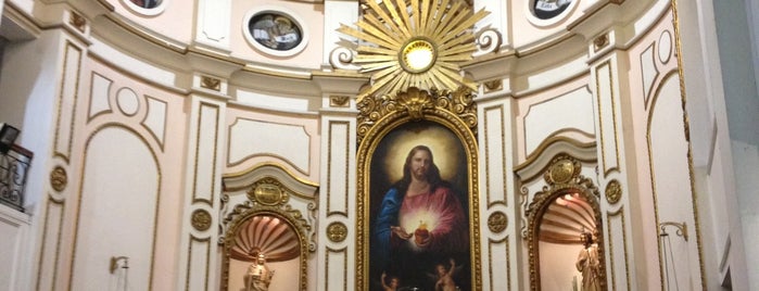 National Shrine of the Sacred Heart of Jesus is one of usual checkins.