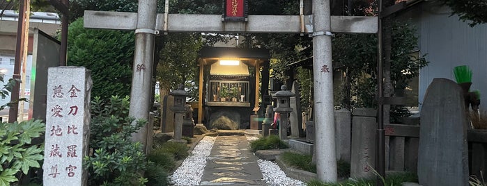 中洲 金刀比羅宮 is one of Chūō-ku (中央区), Tokyo.