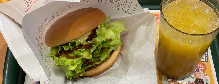 MOS Burger is one of 電源のないカフェ（非電源カフェ）.