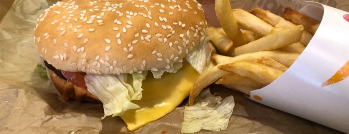 Burger King is one of Orte, die Deja gefallen.