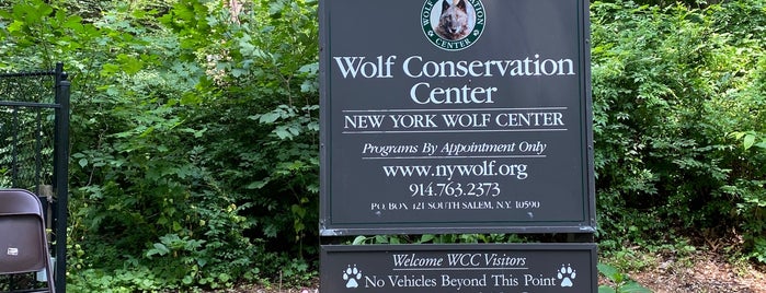 Wolf Conservation Center is one of Date Night.