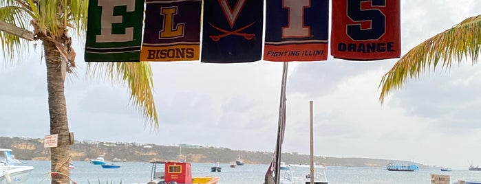 Elvis' Beach Bar is one of Anguilla.