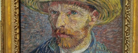 Van Gogh Self-Portrait is one of Kimmie's Saved Places.