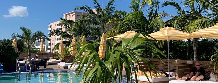 Roof Top Pool @ Catalina Beach Club is one of miami.