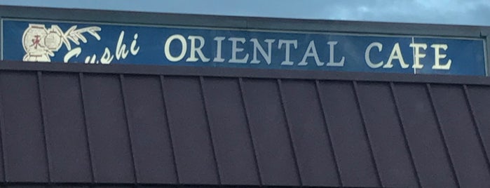 Oriental Cafe is one of Sushi and Hibachi.