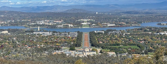 Mount Ainslie is one of Canberra.