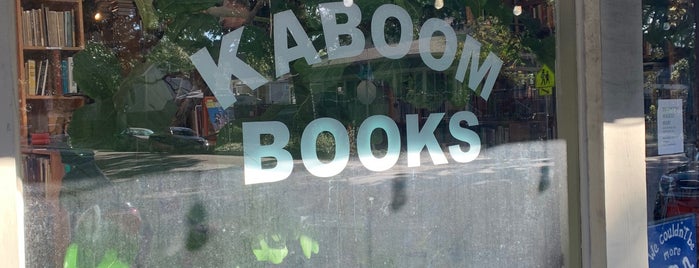 Kaboom Books is one of Bookshops - US West.