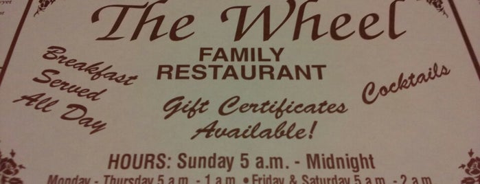 The Wheel Restaurant is one of Diner.