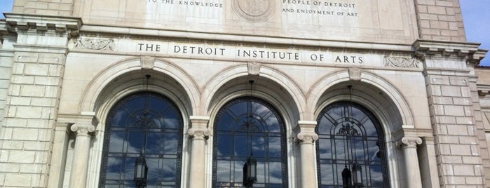 Detroit Institute of Arts is one of Ann Arbor/Detroit Reccos.