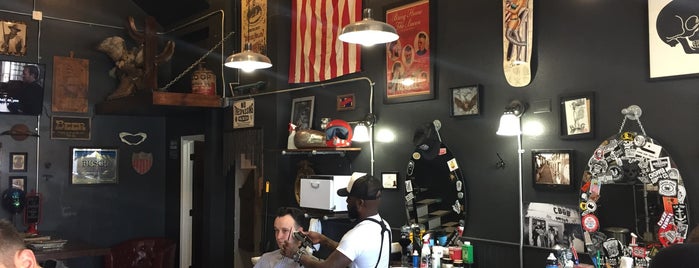 Brass Tacks Barber Shop is one of Lugares favoritos de Jeff.