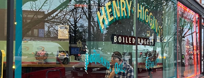 Henry Higgins Boiled Bagels is one of My Portland "To Do".