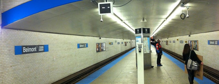 CTA - Belmont (Blue) is one of CTA Blue Line.