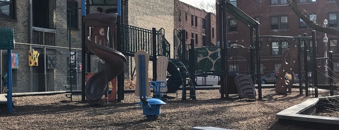 Goldberg Playlot Park is one of Community Gardens in the Parks!.