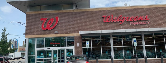 Walgreens is one of check in regularly.