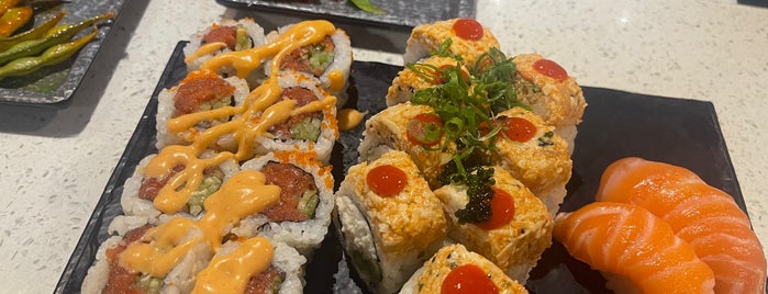 Aji Sushi is one of Places to try.