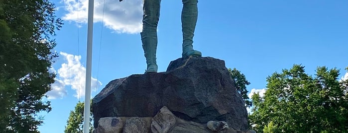 Minuteman Monument is one of Revolutionary War Trip.
