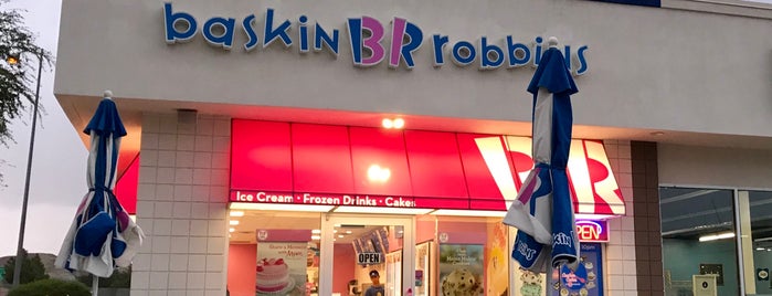 Baskin-Robbins is one of G 님이 좋아한 장소.
