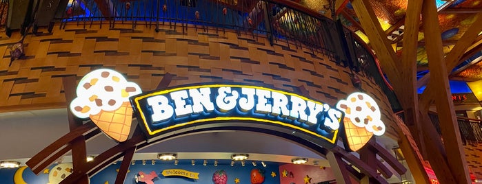 Ben & Jerry's is one of Mohegan Sun.