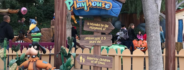 Goofy's Playhouse is one of Disneyland.