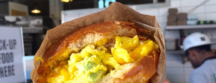Eggslut is one of 40 Cure-All Breakfast Sandwiches.