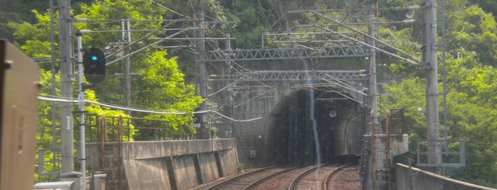 城山第二隧道 is one of 能勢電鉄の隧道(トンネル).