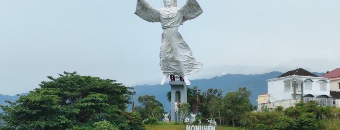 Monumen Yesus Memberkati is one of Bunaken Badge.