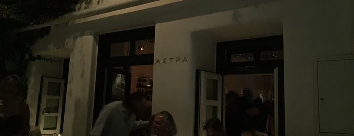 Astra is one of Mykonos.