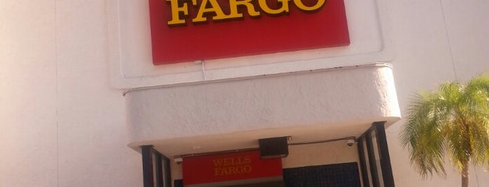 Wells Fargo is one of Places.