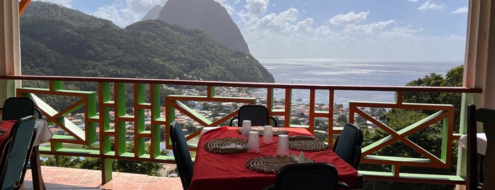 Soufrière is one of Saint Lucia.