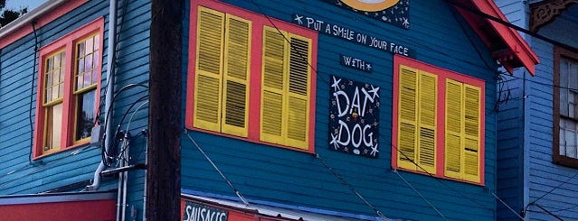 Dat Dog is one of Cheaper, Sandwiches (Non-Po Boy), etc..