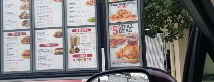 Arby's is one of Fast food.