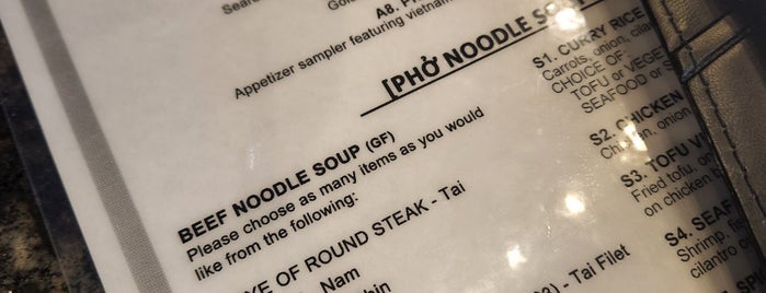 Pho Noodle & Grill is one of where ever I may roam....