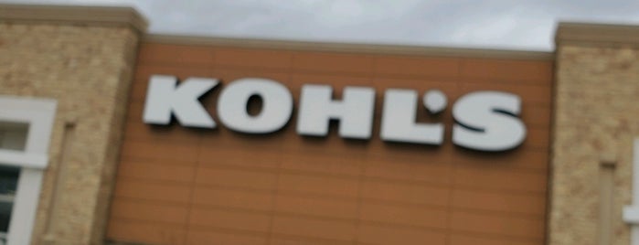 Kohl's is one of My places.
