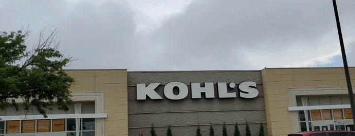 Kohl's is one of Places To Shop.