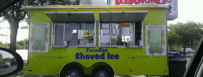 Paradise Shaved Ice is one of ATX Sweets & Treats.
