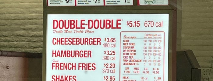 In-N-Out Burger is one of Restaurants.