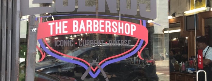 Legends Barbershop is one of #LA Melrose/Rodeo - shoping.