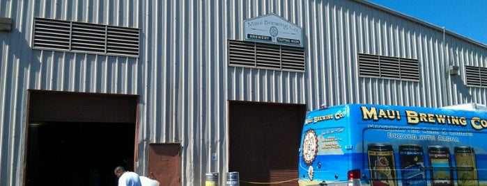 Maui Brewing Co. Brewery is one of Lugares guardados de Scott.