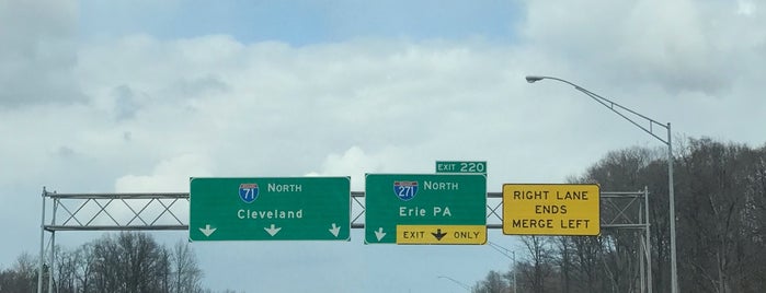 I-71 Exit 220 & I-271 Exit 1 is one of Interstate 71 in Ohio.