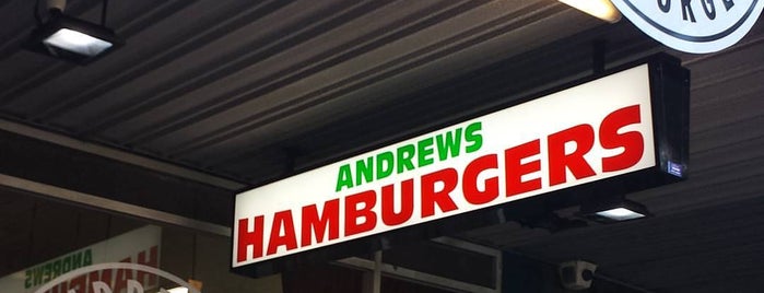 Andrew's Hamburgers is one of Burgers 🍔.
