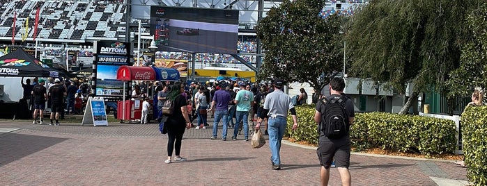 Daytona Speedway Fanzone is one of Favorite Places.