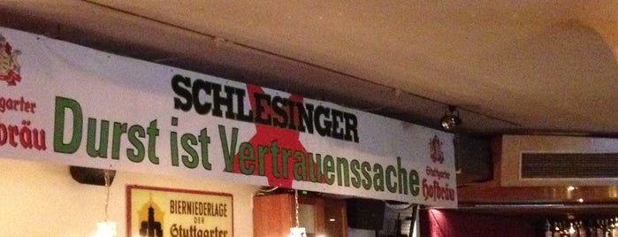 Schlesinger is one of Stuttgart.
