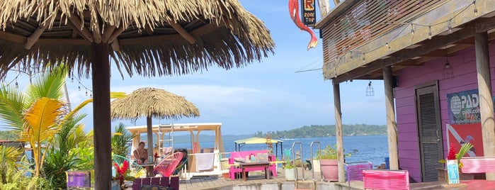 La Buga Café is one of Bocas del Toro, Panamá.